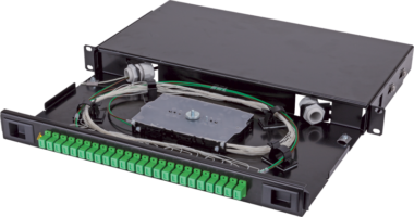 [NTS150004] ODF PATCH PANEL 24 HILOS 19INCH NETSO 1RU LC/APC